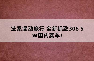 法系混动旅行 全新标致308 SW国内实车!